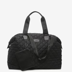 Steve Madden Quilted Weekender Bag